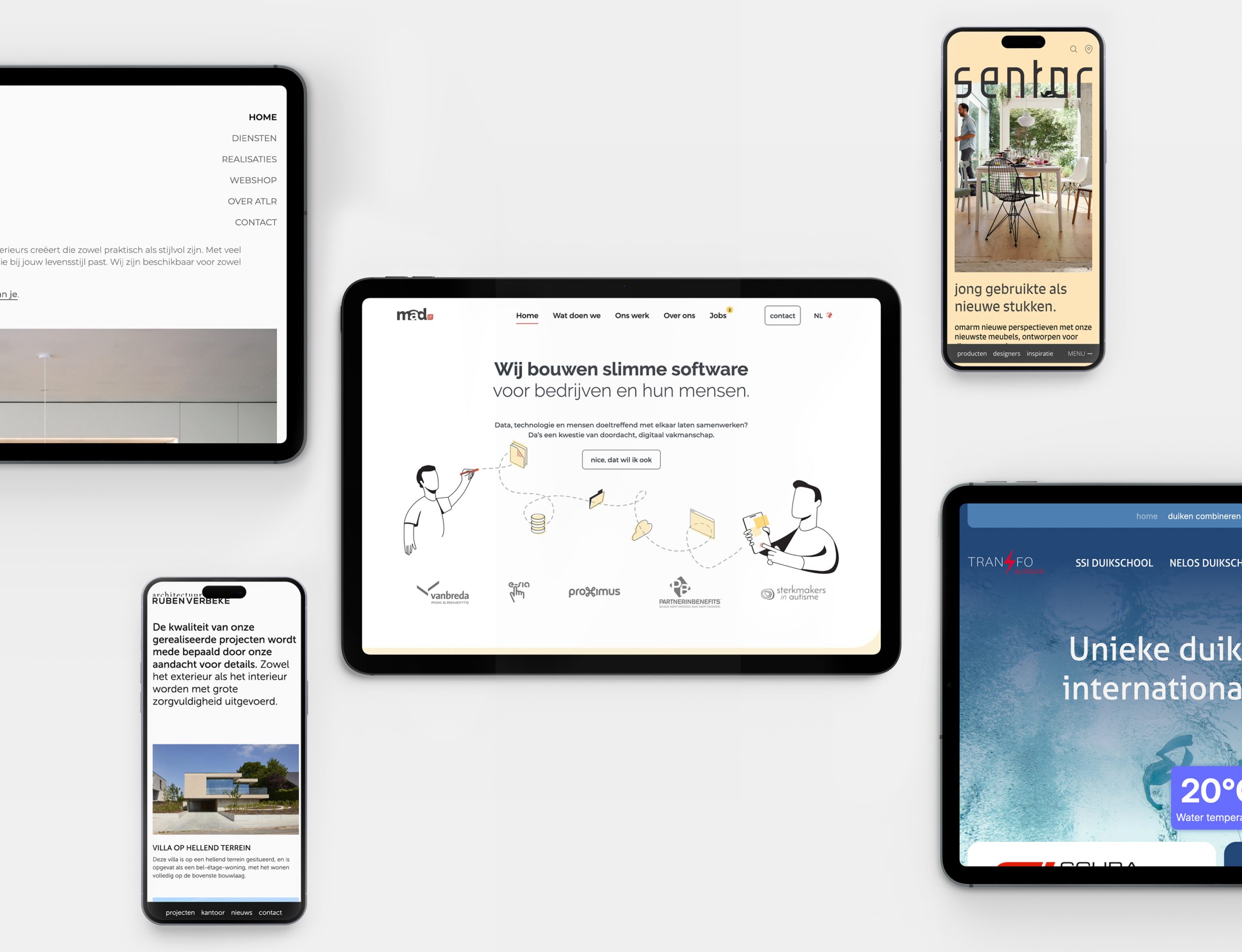 diensten, logo en website design